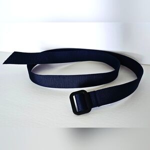 J Crew Navy Blue Unisex Belt